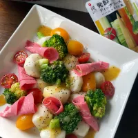 カブ＆ブロッコリーno温野菜サラダ|スイーツポテトさん