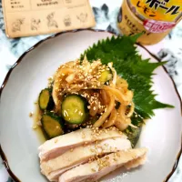 🔷🧅新玉葱と🥒胡瓜のノンオイル漬け🔷