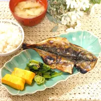 脂のりのりアジの干物 ·͜·♡