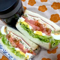 自分弁当🥪|がおりんさん