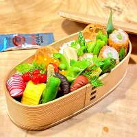 アスパラ肉巻フライ弁当