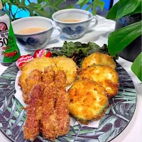 春の新玉とズッキーニフライ|シュトママさん