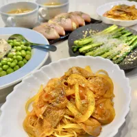 ナポリタンと洋食屋さんみたいな夕飯| ぎんさん