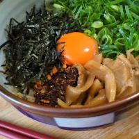 油そば風蕎麦|まりおさん