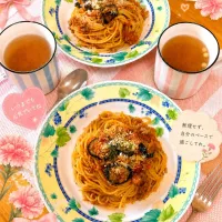 スパゲッティボロネーゼ🍝|まゆめろさん