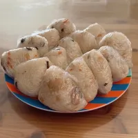 山梨かいやの鮑釜飯 おにぎり努力|愛さん