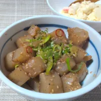 fumfumさんの料理 ナンプラーが隠し味の蒟蒻のおつまみ♪|どかどかさん