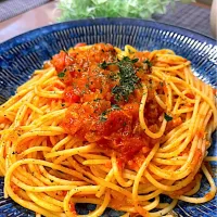 トマトツナパスタ|ゆずレモンさん